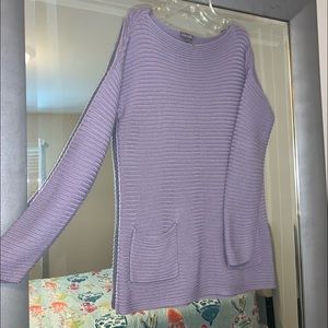 Vince Camuto - Lavendar Sweater - Front pocket - S
